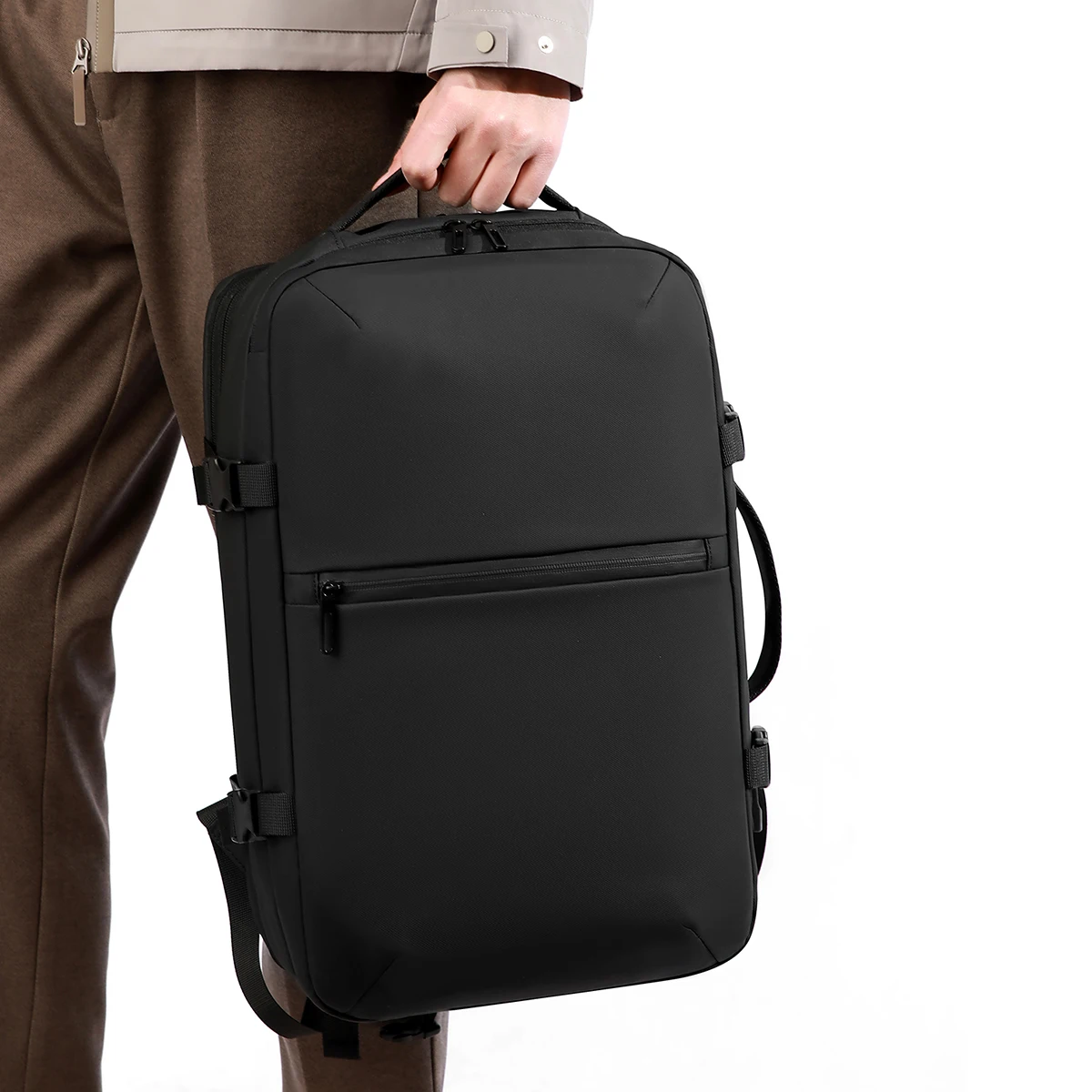 

Square Backpack for Men 2026 New Model School Bag for High School Students Large Capacity Computer Bag Sports Hiking Backpack Carry-On Bag Without Checked Baggage