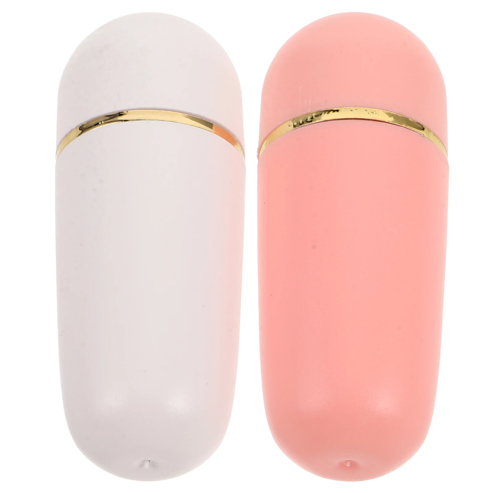 

2Pcs Oil Absorbing Volcanic Stone Roller Portable Reusable Face Care Tool Oil Control Roller Longlasting Use Oily Face Control