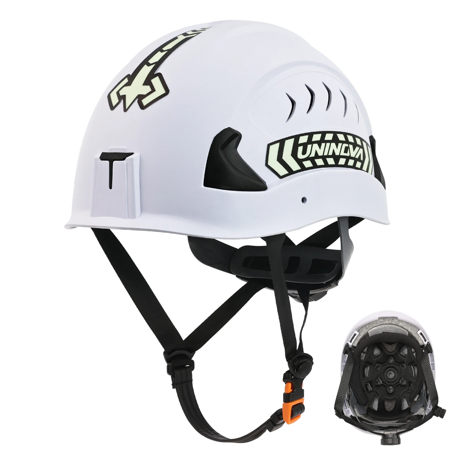 Luminous Sticker Safety Helmet ABS Type II Class C An-ti Impact Climbing Hard Hat EPS Liner Construction Head Protection