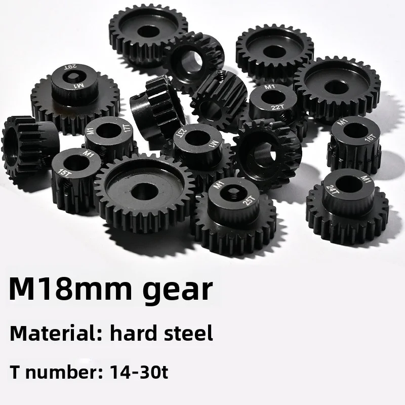 

Шестерня M1 8 мм 14-20T 21T-25T 26T-30T Шестерня двигателя для 1/5,1/6,1/7,1/8 Trsx ARRMA 4WD Outcast 8S EXBRC Вал двигателя автомобиля