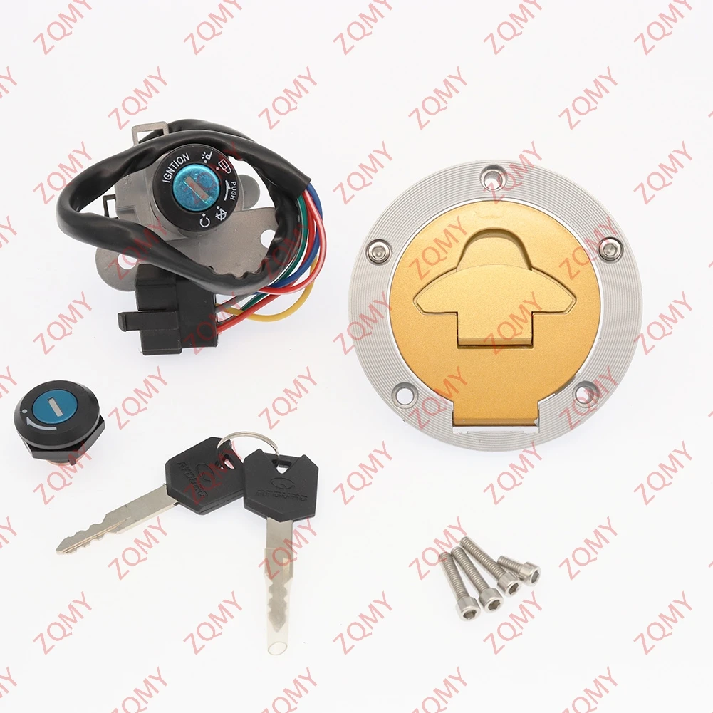 Motorcycle Ignition Switch Assembly Fuel Gas Cap Seat Lock Set For Ducati Monster 620 750 900 ST2 ST4 916 996 998 748