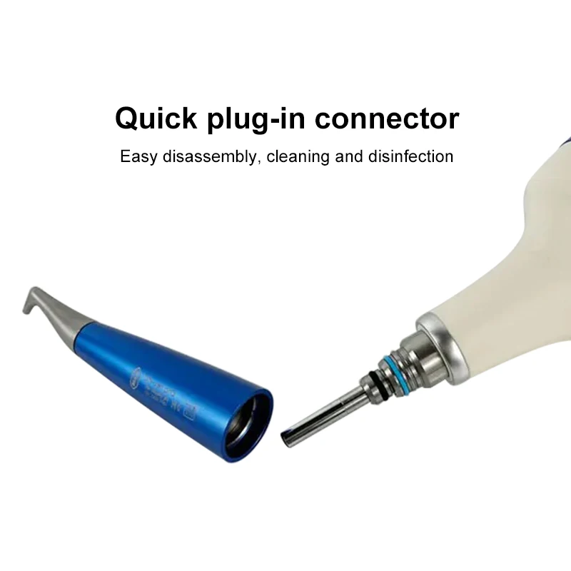 

VVDental JET PRO Air Flow Polisher Dental Sandblaster 4/2 Holes 0.7mm Nozzle Teeth Stain Plaque Removal Dental Unit
