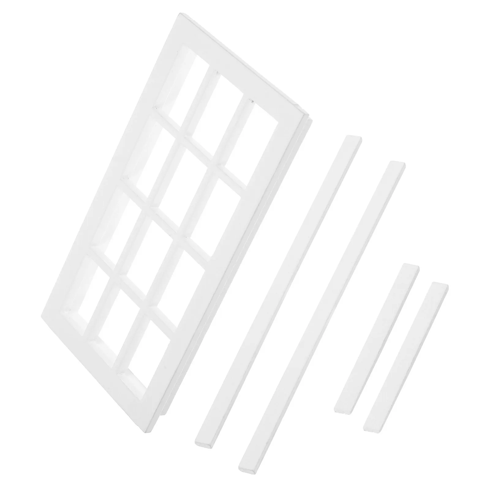 

1Pcs Premium Wooden Mini House Window Decoration for DIY Dollhouse Layouts Miniature Furniture Ornament Photography Prop