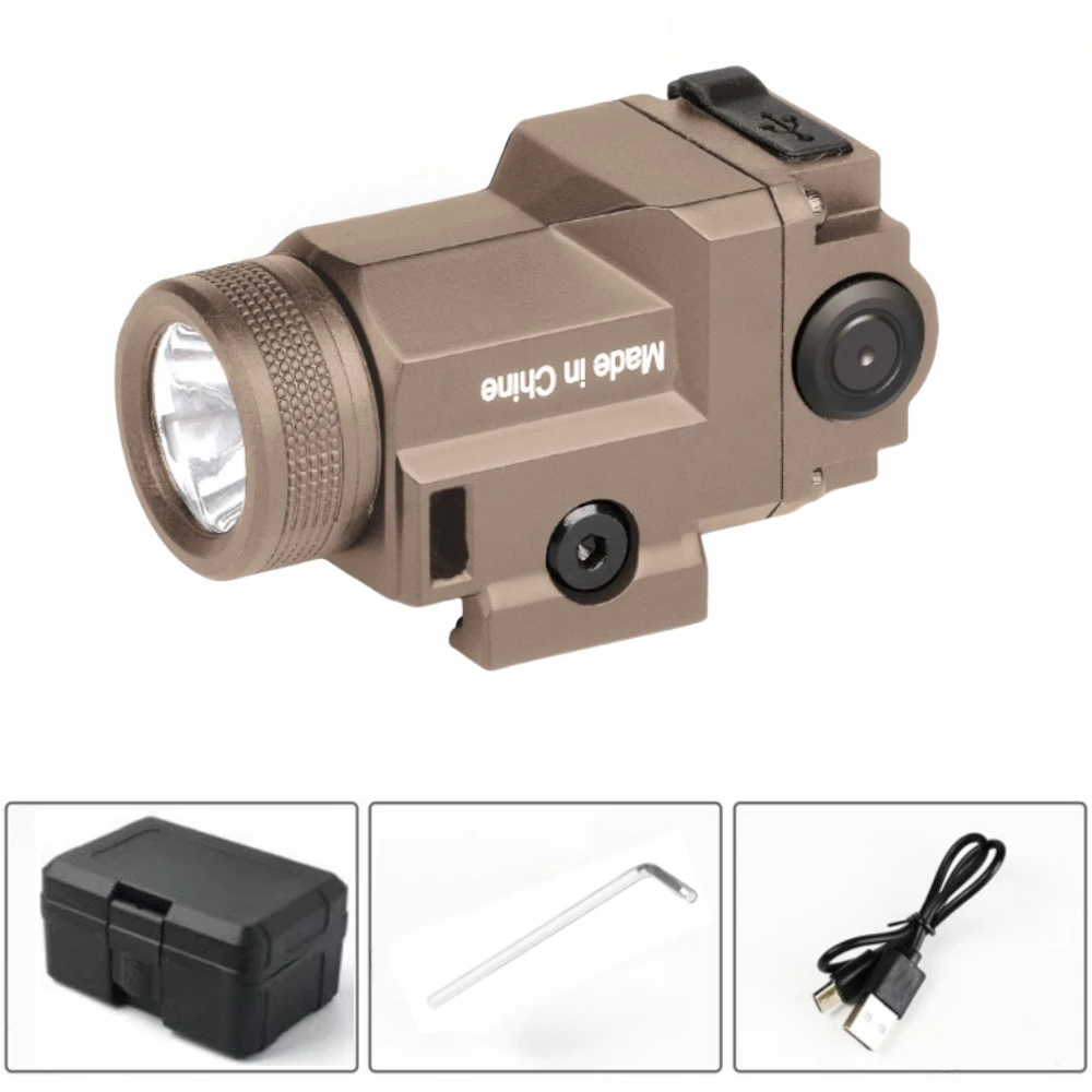 

Тактический светодиодный фонарь-прожектор 800 лм с функцией стробоскопа, металлический, для охоты и стрельбы, крепление на 20-мм планку