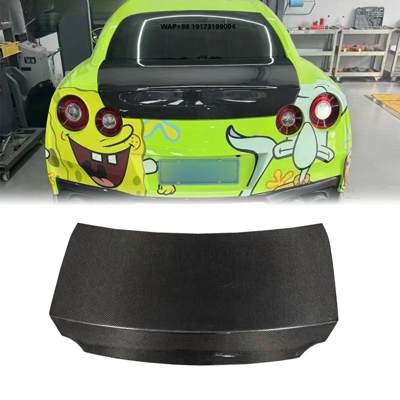 2007 for  GT-R R35 OEM-Style Carbon Fiber Trunk Lid High Quality Lightweight 100% Carbon Fiber Tailgate Boot Lid Body