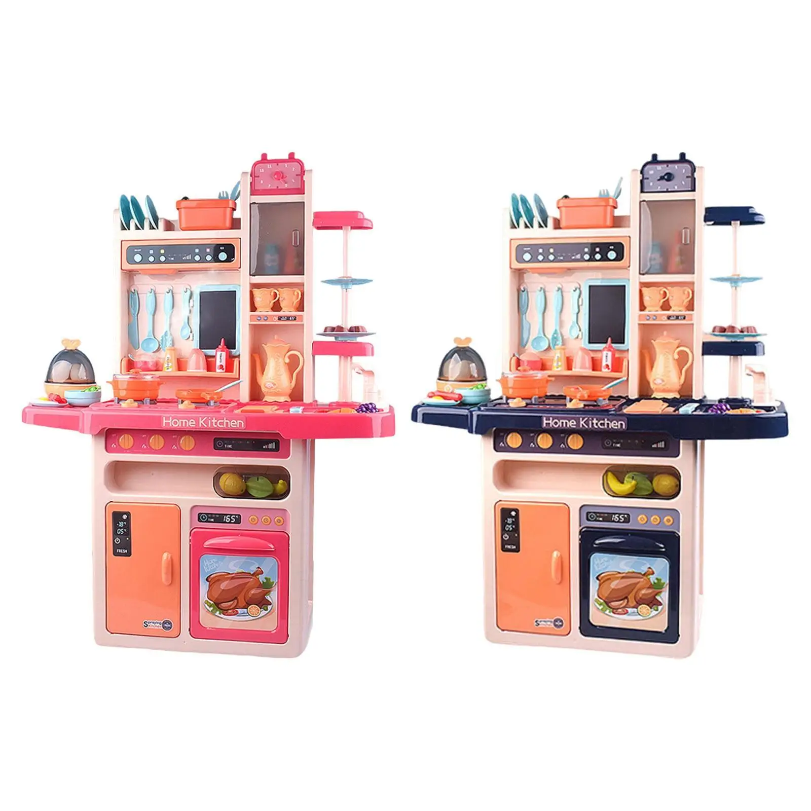 

Pretend Play Kitchen Gift Preschool Learning Toy for Aged 3+ Girls Kids