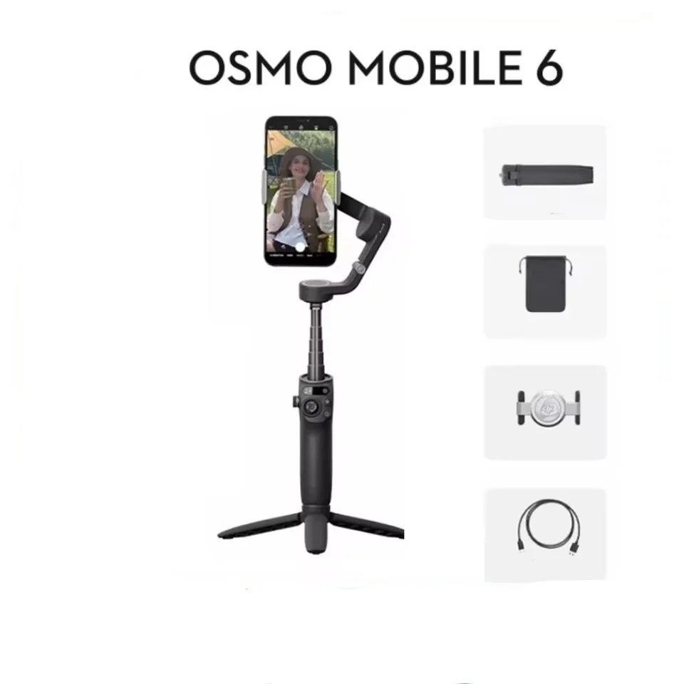 

Original Brand New Osmo Mobile 6 Smartphone Gimbal Stabilizer, 3 Axis Mobile Phone Gimbal In Stock
