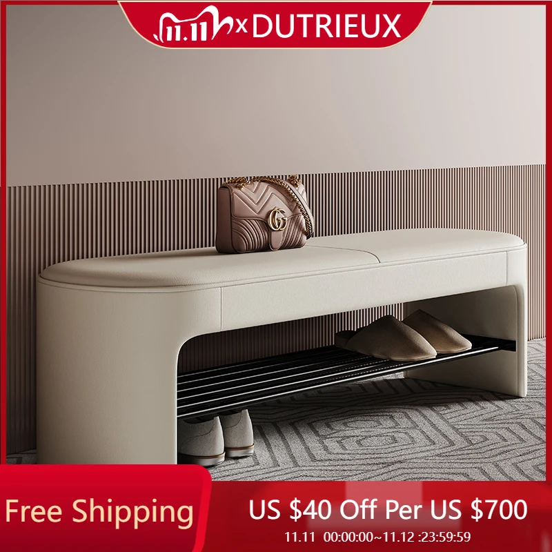 

Big Size Shoe Foot Stool Chinese Style Makeup Living Room Designer Relaxing Step Stool Aesthetic Muebles Postmodern Furniture