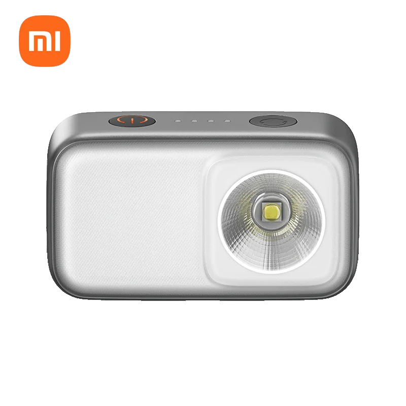 Xiaomi mijia Mi Home уличная многофункциональная лампа подходит для кемпинга и езды налобных фонарей в режиме дыхания SOS.