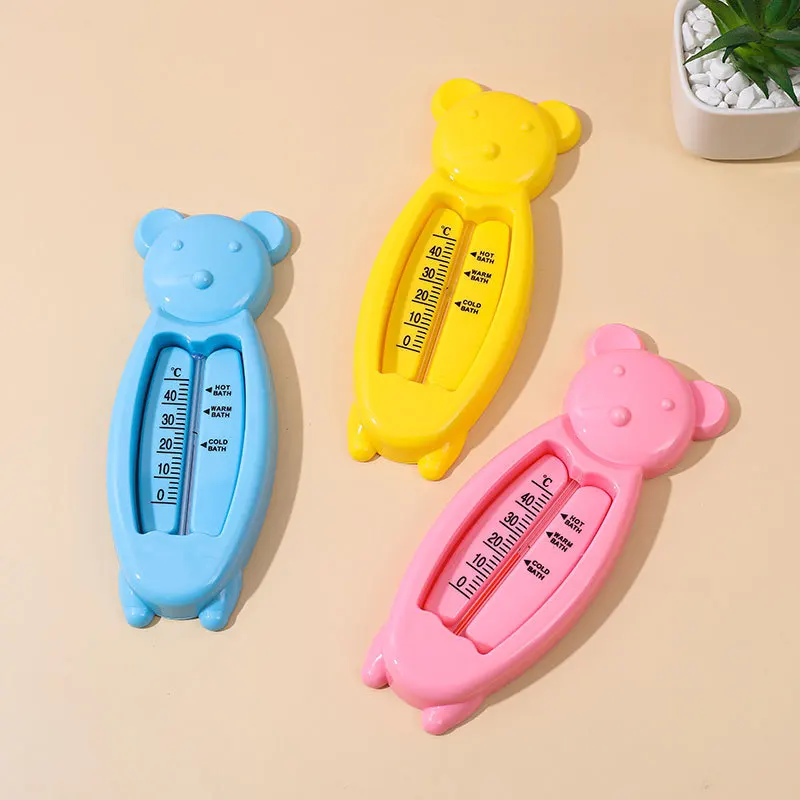 Baby Bear Water Temperature Gauge Baby Bathing Temperature Gauge Newborn Children Home Measuring Gauge Bathing Water Temperature