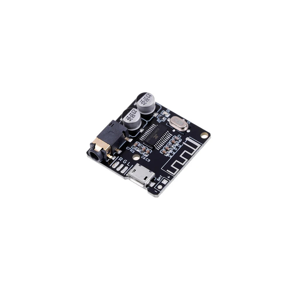 DIY Bluetooth-compatible Audio Receiver Board 4.1 5.0 MP3 Lossless Decoder Board Wireless Stereo Music Module 3.7-5V