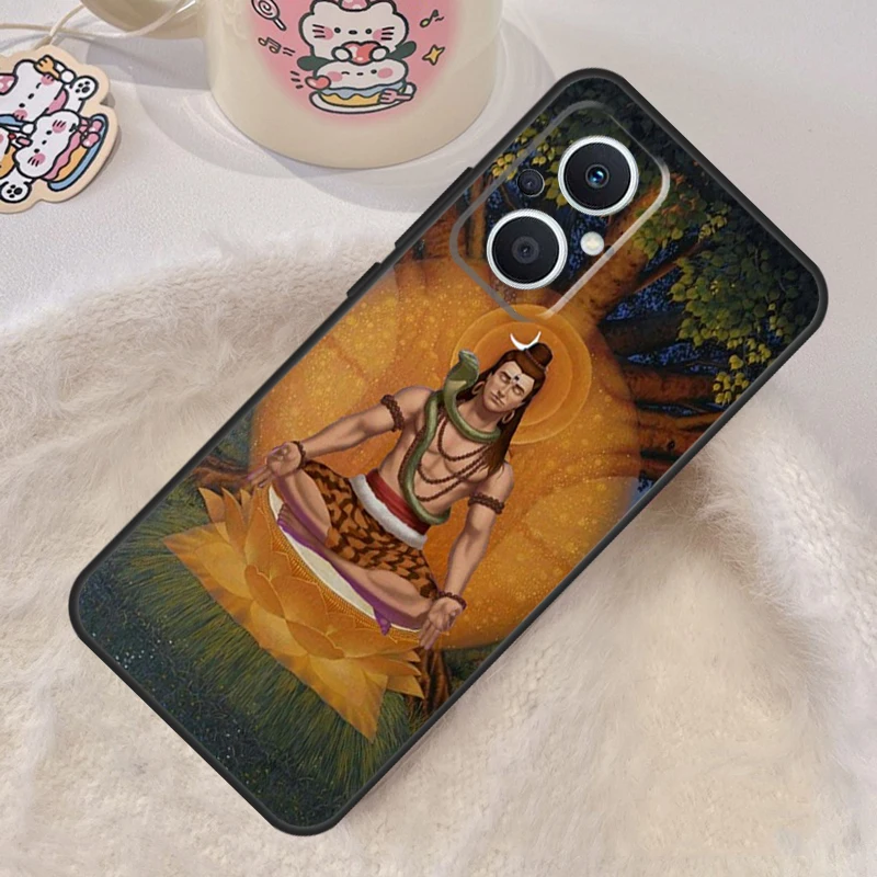 God Diety Hindu Ganesha Shiva Cover Funda For OPPO Reno 8 Lite 5 6 7 3 4 2Z 8T OPPO Find X6 X5 Pro X2 X3 Neo Lite Case