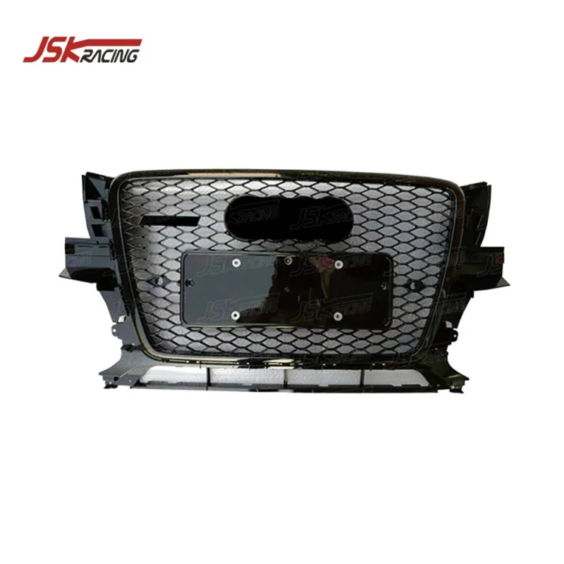 

ABS Black Front Grille For 2008-2012 Audi Q5 Car Bumper Accessories Upgrade RSQ5 Style