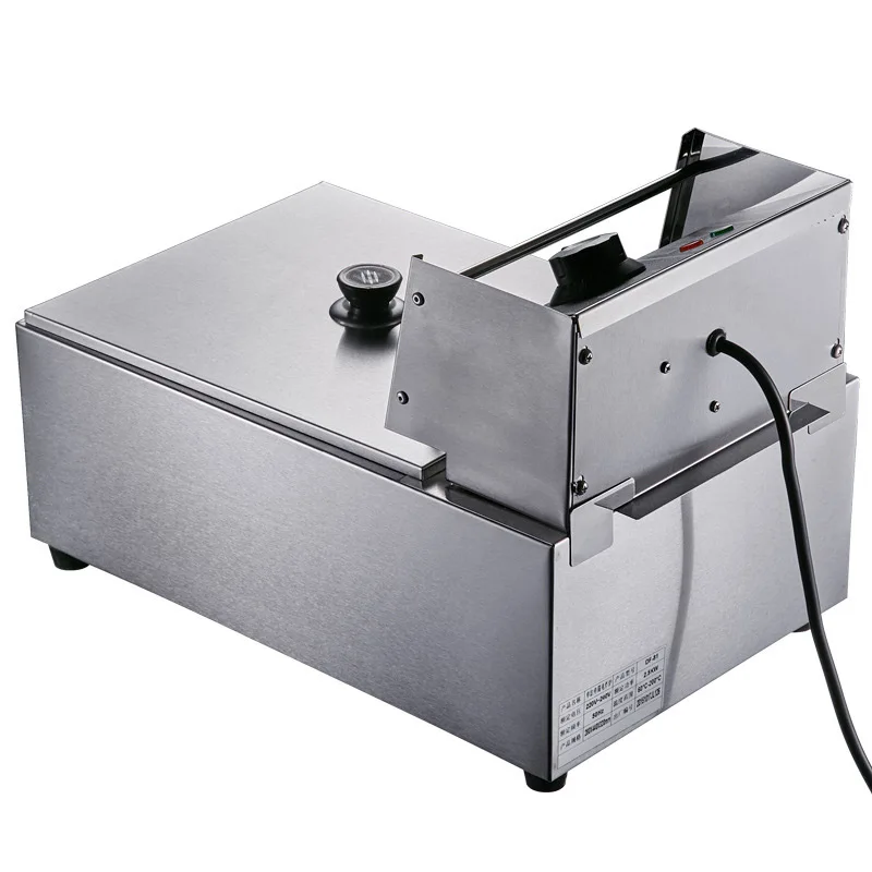 automatic electric fryer Stainless steel commercial fryer French fries machine fried chicken burger snack fried meatballs