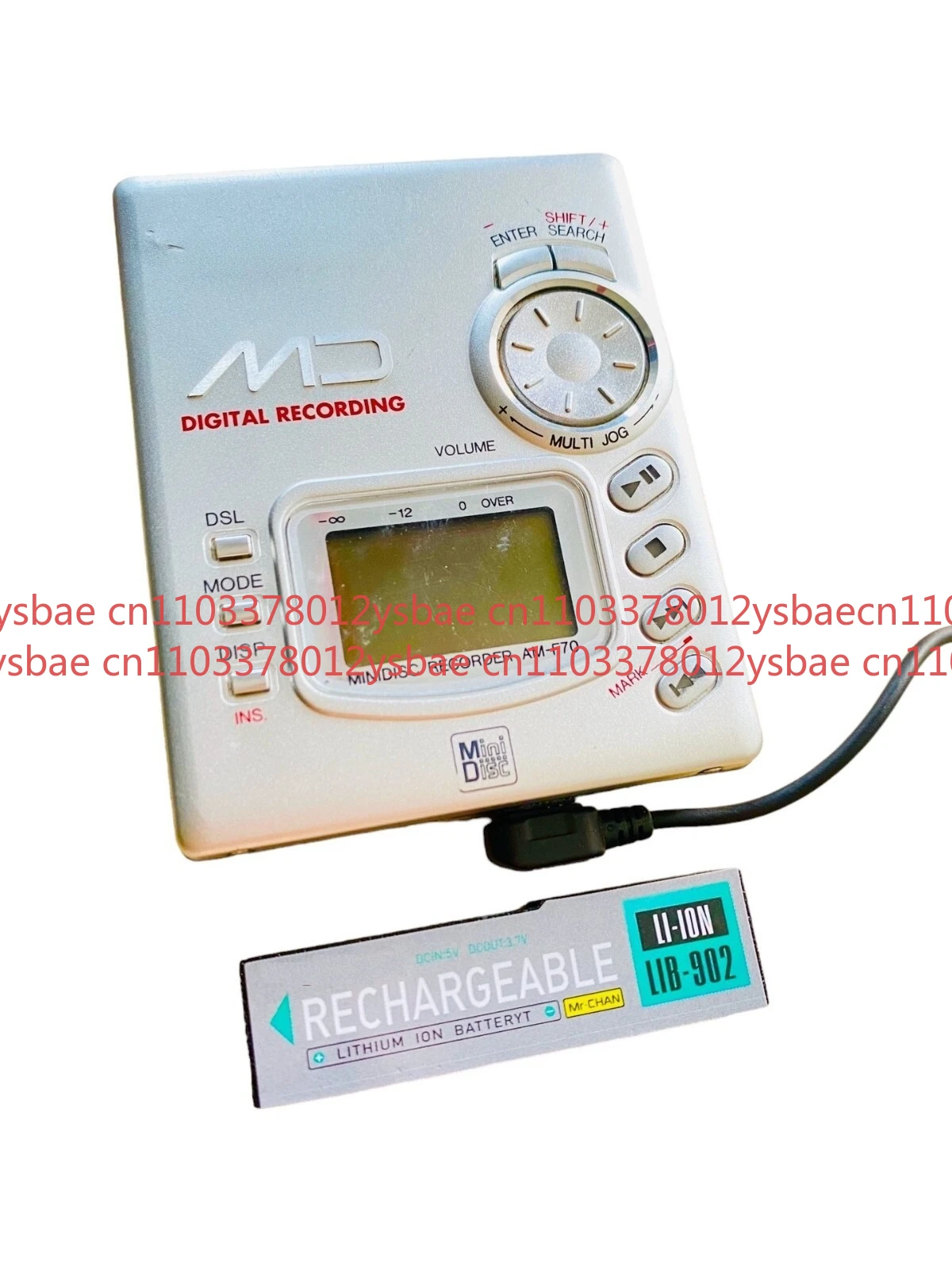 لتقوم بها بنفسك بطارية قابلة للشحن لشارب MD-ST60 AS-ST60BT كينوود DMC-G5 JVC XM-R70 #4