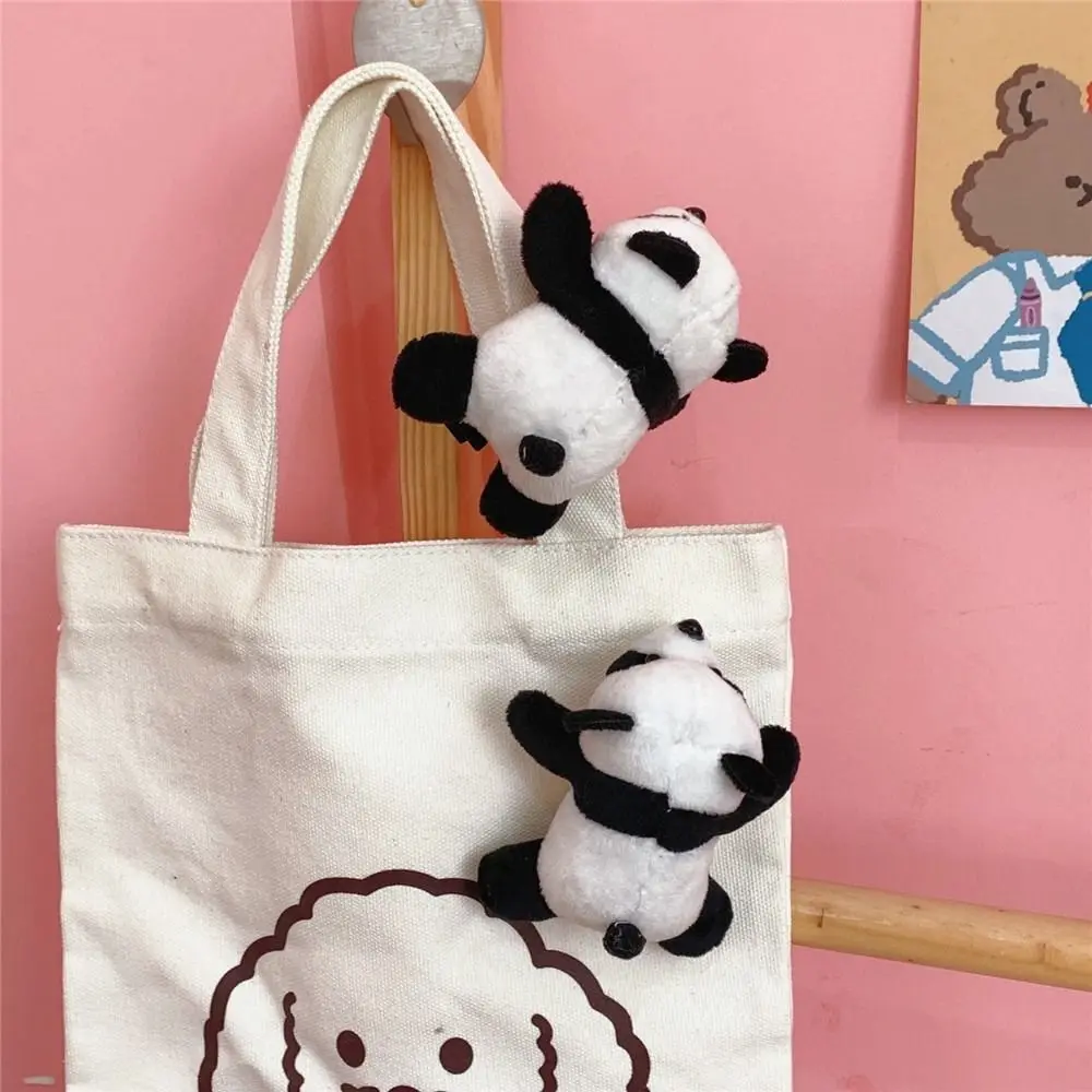 

Doll Wash Face Cartoon Design Elastic Ponytail Holder Plush Brooch Women Hair Accessories Chinese Style Headwear Panda Headband