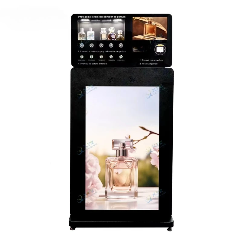 تخصيص أحدث تصميم 5 فوهات 100 مل آلة بيع رذاذ العطور قائمة بذاتها #1