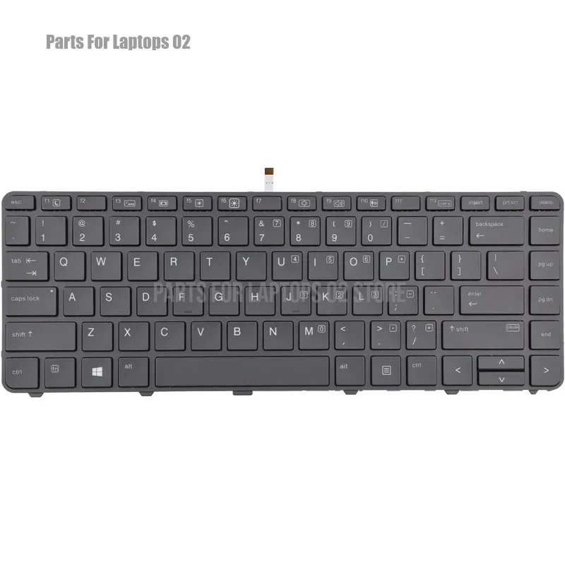 p Replacement Backlit Keyboard for HP Probook 430 G3 G4 440 440 G4 445 G3 640 645 G2 640 645 G3 HSTNN-Q98C (Backlit)