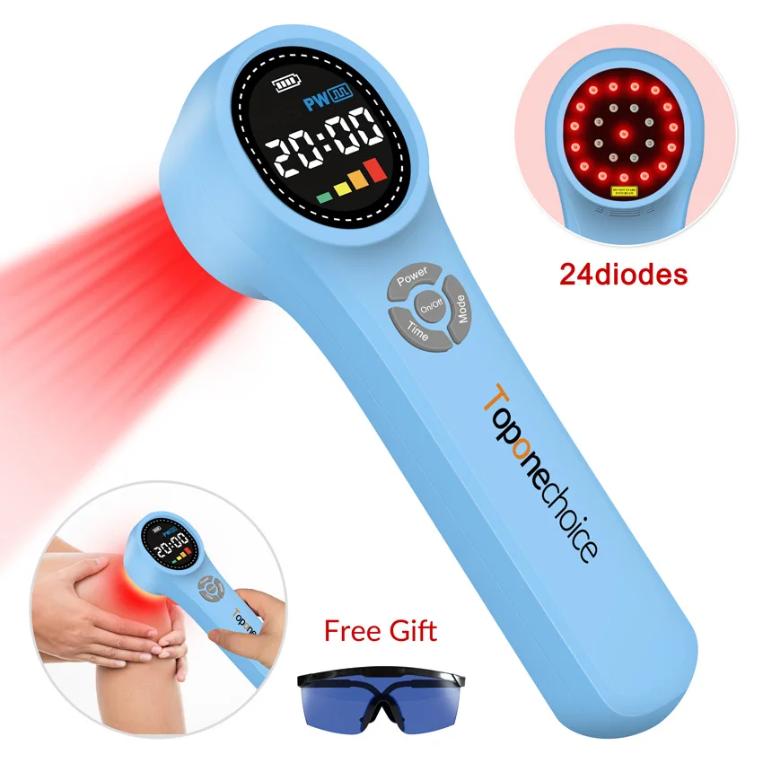 

1760mW Red Light Therapy Device 660nm 810nm 980nm Low Level Laser Therapy Laser Healing for Arthritis Pain Sports Injuries