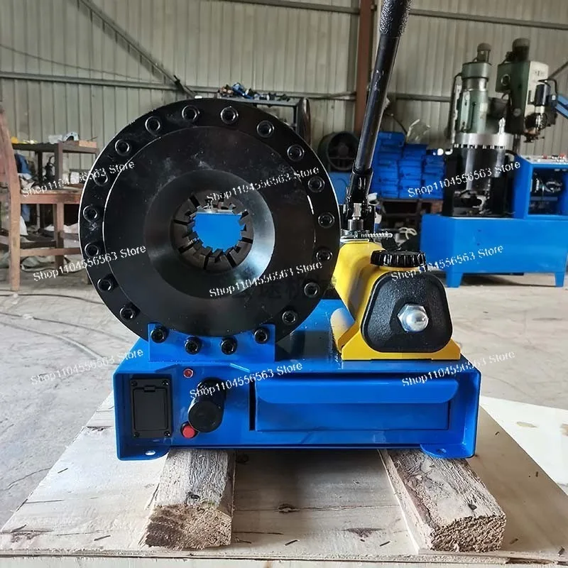 

Portable Small Manual Hydraulic Pipe Crimper – Multi-Use Tube Swaging Machine for Steel, Oil & Brake Pipes