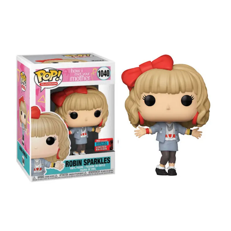 Funko Pop New Television How I Meet Your Mother Robin Sparkles #1040 Limited Edition 2020 Fall10cm PVC Vinyl Figures Toys Dolls