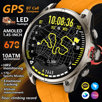 T-Rex 3 Ultra GPS Smart Watch 10ATM Waterproof Built-in Dual-band GNSS Compass Military Sport Smartwatch Men 2025 New For Xiaomi