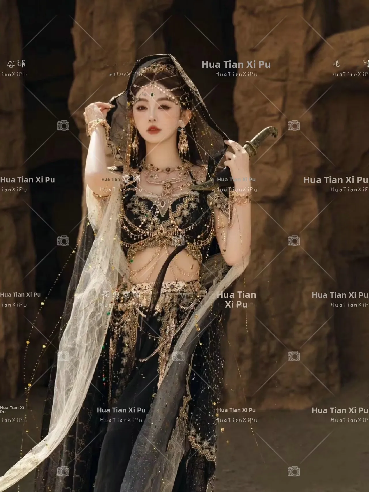 

Новый стиль: Фотосессия в этнической атмосфере Дуньхуана, «Летающая принцесса», «Королева пустыни», для путешествий и фотосъемки, для знаменитостей интернета