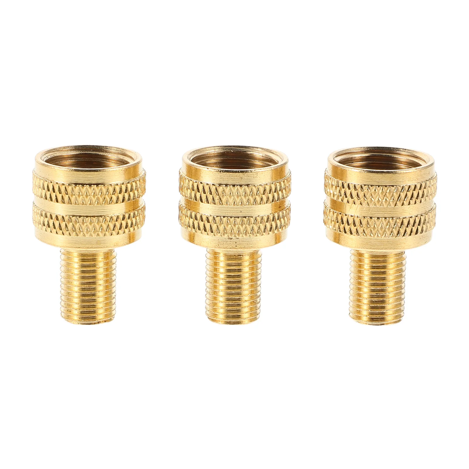 

3pcs Tire Inflator Adapter 12V1 To 8V1 Truck Air Valve Adapters For Portable Compressor Inflation Nozzle Automotive Repair Tool