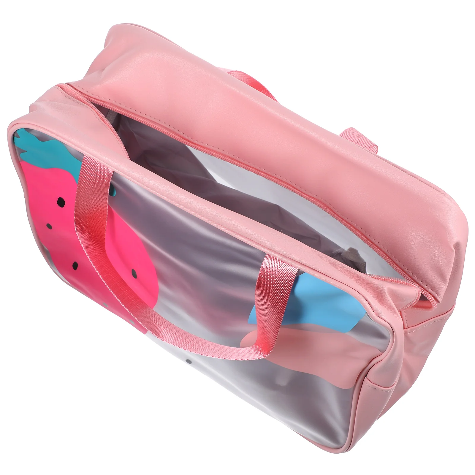 Makeup Storage Bag Waterproof Travel Organizer Lightweight Handle Bag for Clothes Shoes Toiletries Gym Vacation Hiking