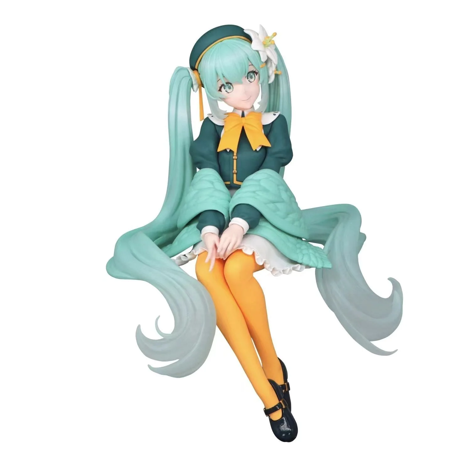 Hatsune-Figurine Anime DegradNrelustopper, Hata ku Lily, Modèle Assis, Jouet Butter, Collection Cadeau, Figurine Aciton, PVC, 14cm