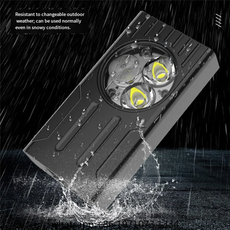 -Flashlight Pocket Portable Mini Rechargeable Multiple Lighting Modes Magnetic EDC Clip Design For Outdoor Hiking