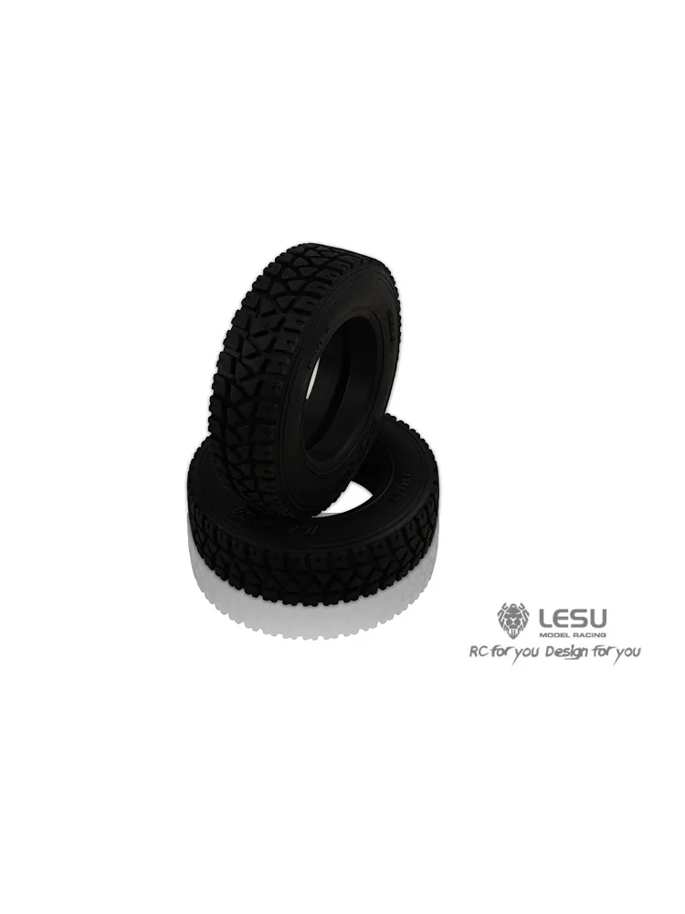 Lesu Modell für 1/16 LKW-Traktor DIY Deutscher Bruder Modifizierter 60002 Straßenreifen Schmaler Profil RC Auto Zubehör – Detail 5