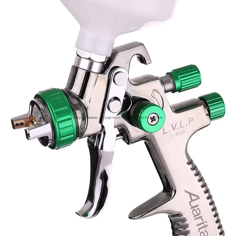 LVLP Spray Gun Auarita Manual spray gun 1.3mm 600CC Gravity spray gun with spray gun accessories