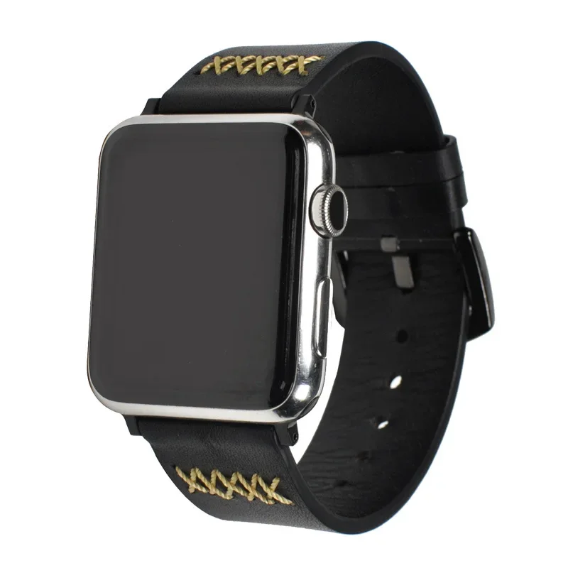 Braided leather strap for Apple Watch Ultra 8 7 49mm 45mm 41mm iwatch 6 5 4 SE 44mm 40mm sports Bracelet 3 42mm 38mm Accessories