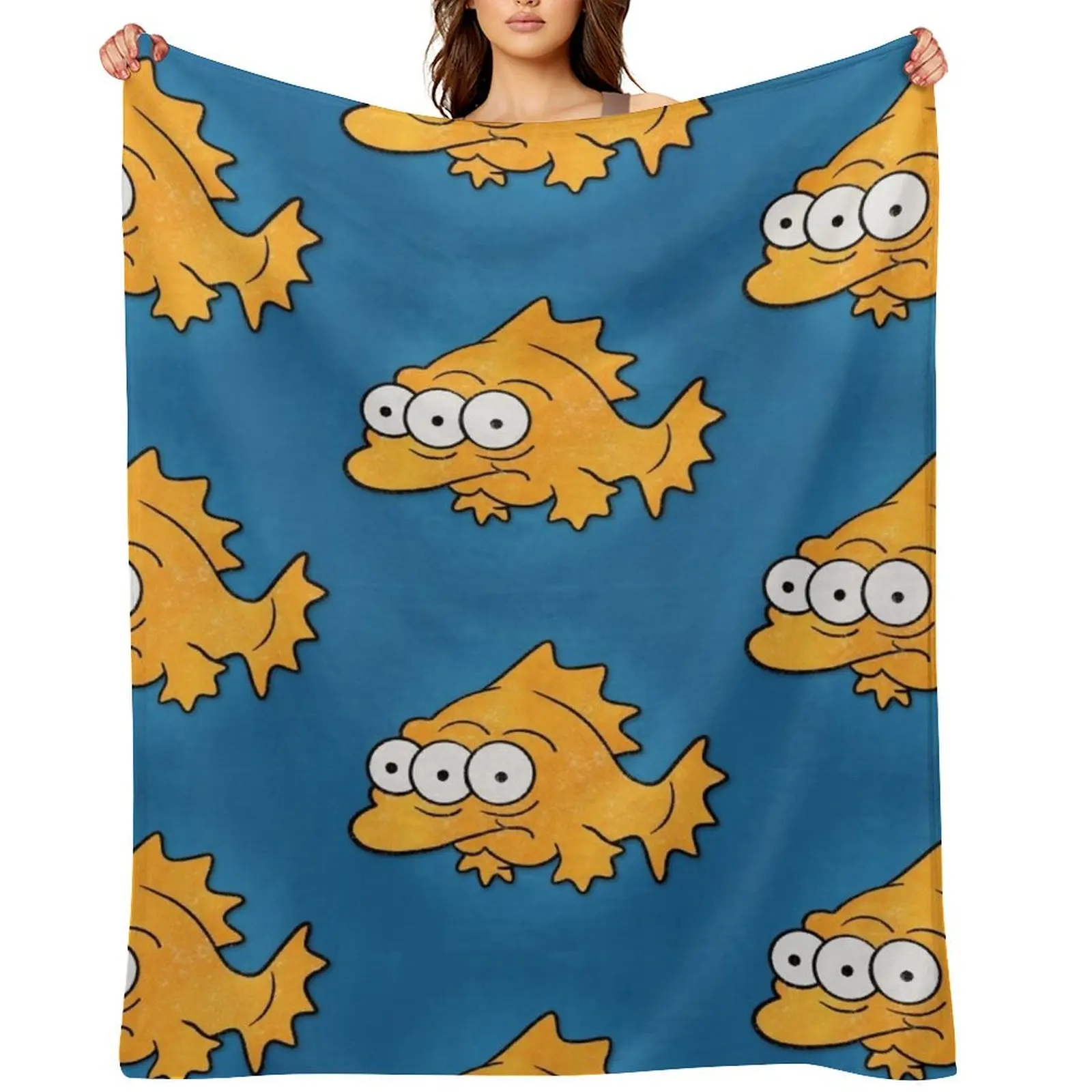 

Blinky Throw Blanket Picnic Bed covers Hairy cosplay anime Blankets