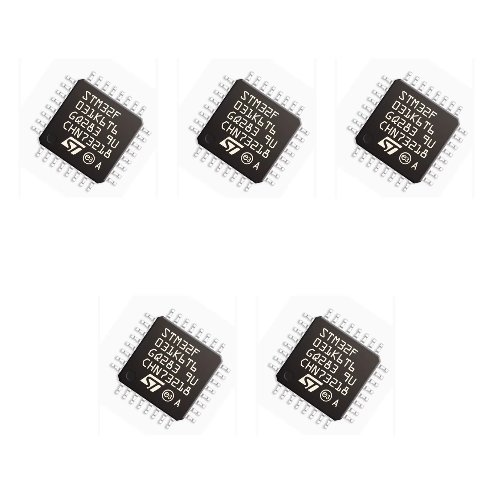 5pcs 32-Bit Microcontroller MCU STM32F031K6T6 Single-Chip Microcomputer