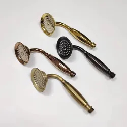 Bathroom Accessories Rose Gold Hand Shower Head High Pressure  Antique Water Output Antique Hand Shower Nozzle Water