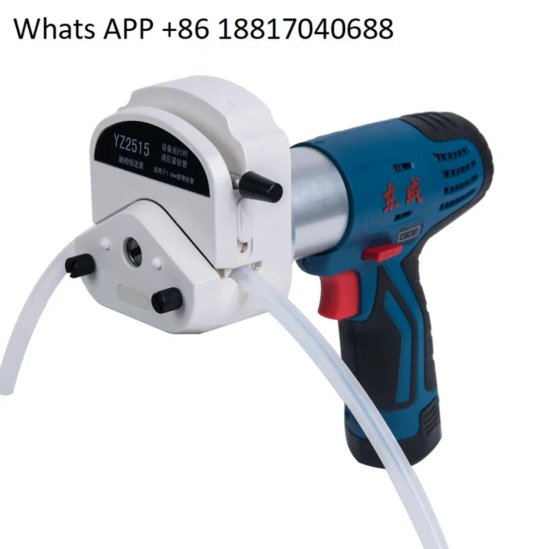 Handheld peristaltic pump electric sampling sewage treatment large flow pump