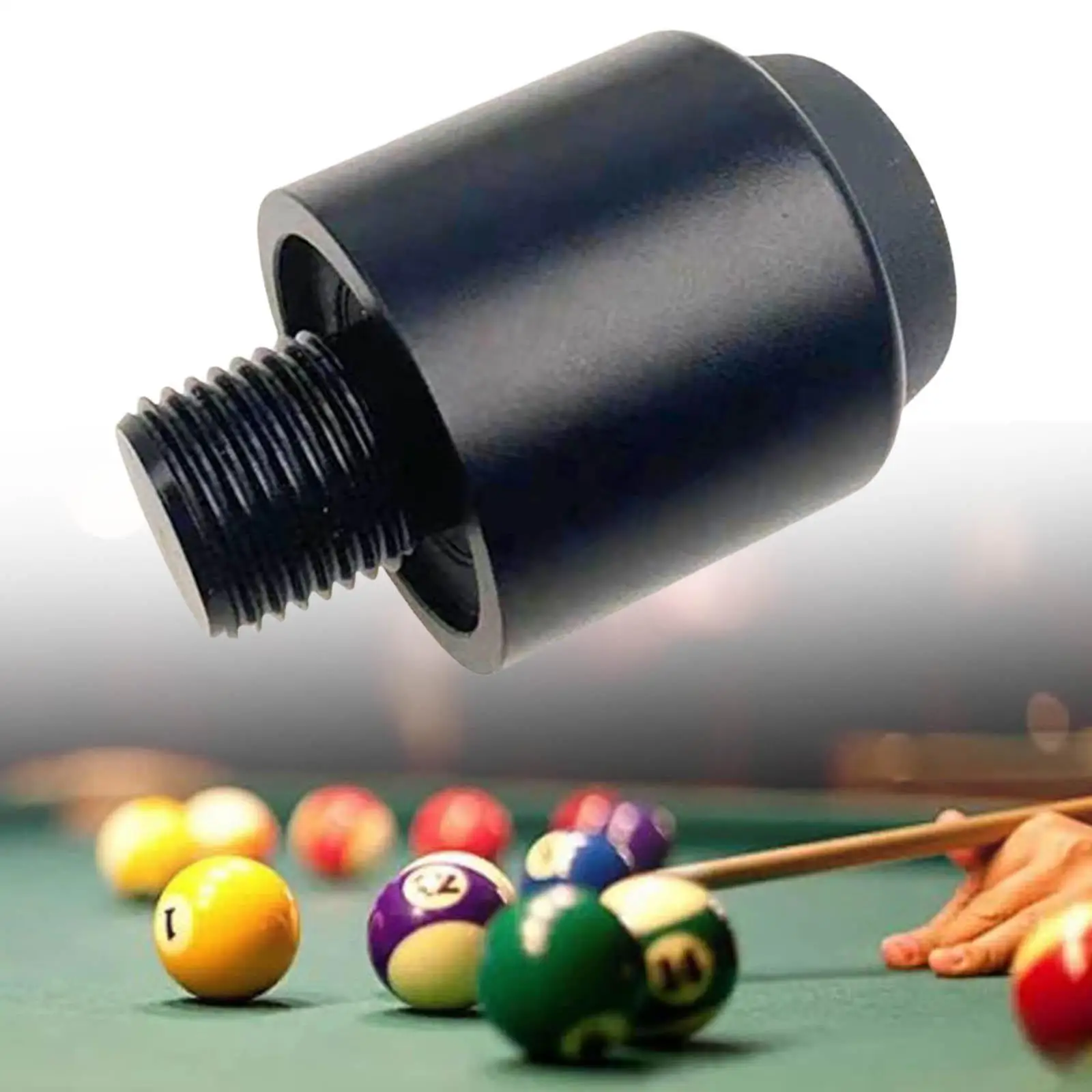 

Pool Cue Extender Aluminum Alloy Billiards Pool Cue Extension Billiard Snookers Cue Extension for Adult Entertainment Athlete