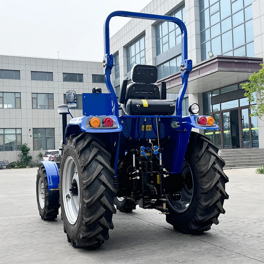 Free Shipping 4WD Farm Tractor Euro 5 CE EPA Diesel Agricultural Tractor Hydraulic Compact Wheel Tractor  Customized