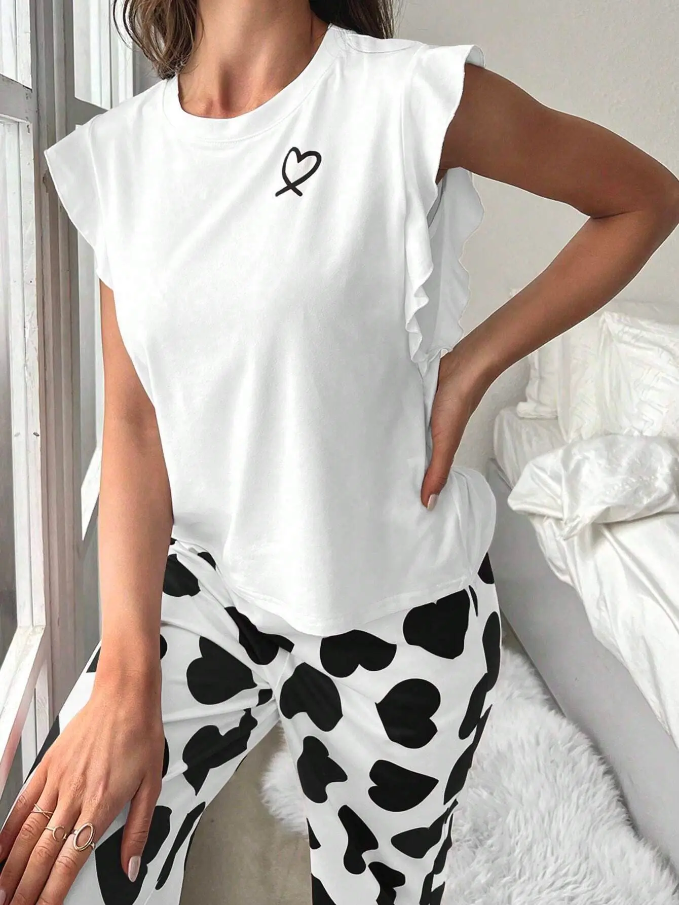 Summer Pajamas Set Women Summer Trousers Sets Pijama Women's Pajama Sleepwear Woman Sleeping Sexy Sleep Lounge Underwear