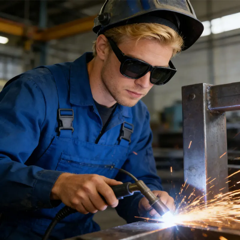 Welding Protective Goggles Chemical Goggles Anti Welding Glasses Safety Protection Glasses Black-framed Glasses Tool Accessories