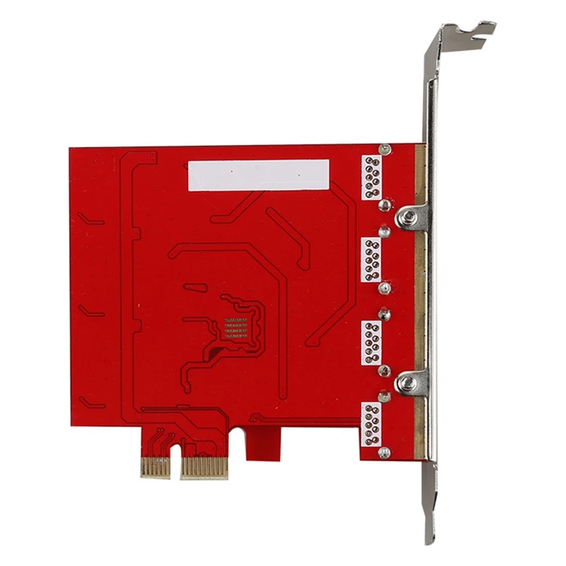 

Карта расширения AU61-Pci-E к USB 3.0 Независимый источник питания Карта адаптера Pcie к 4-портовому USB Высокоскоростная настольная карта Pcie