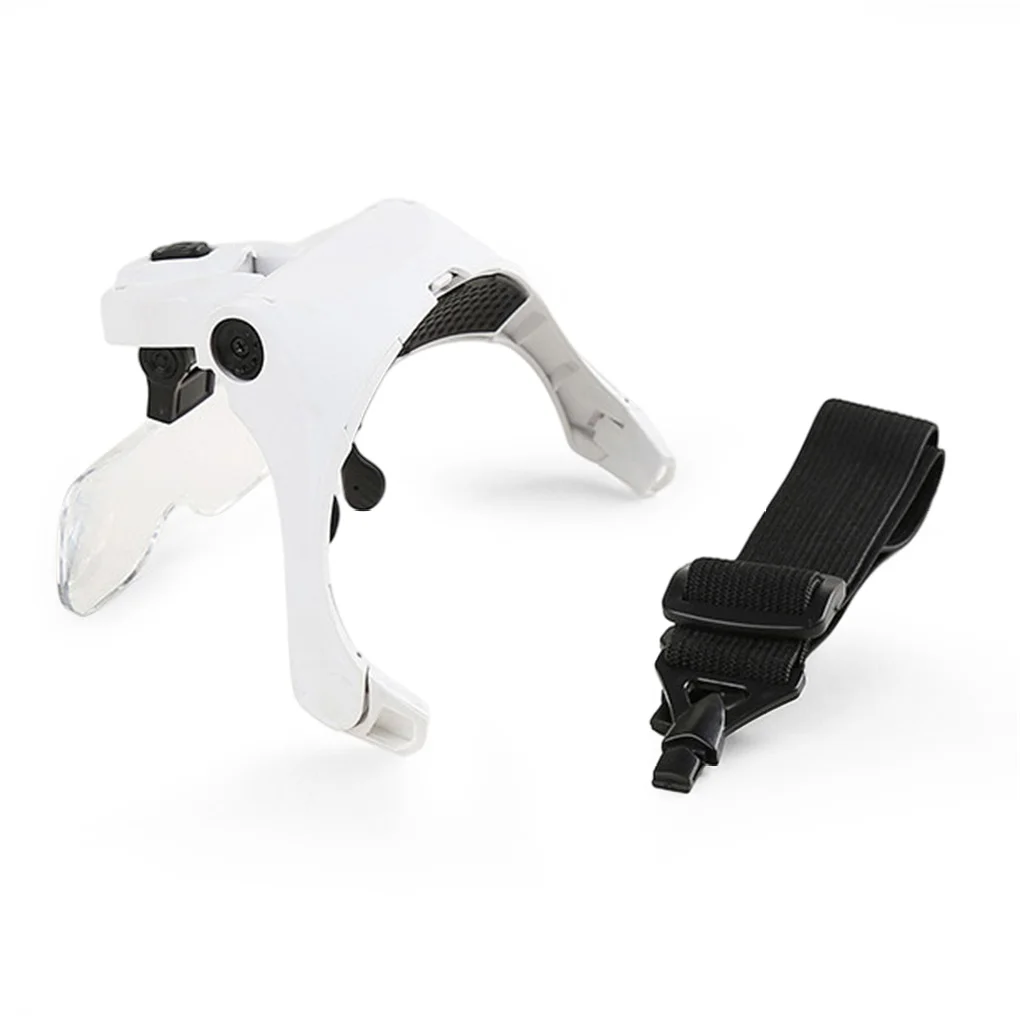 

Увеличительное стекло с креплением на голову, ювелирные изделия, лупа без рук, закрывающая работу