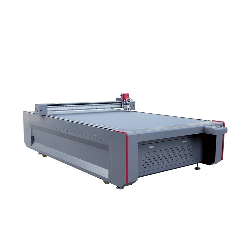 Vibrating knife cutting machine, automatic edge finding identification leather  cutting machine, environmentally friendly