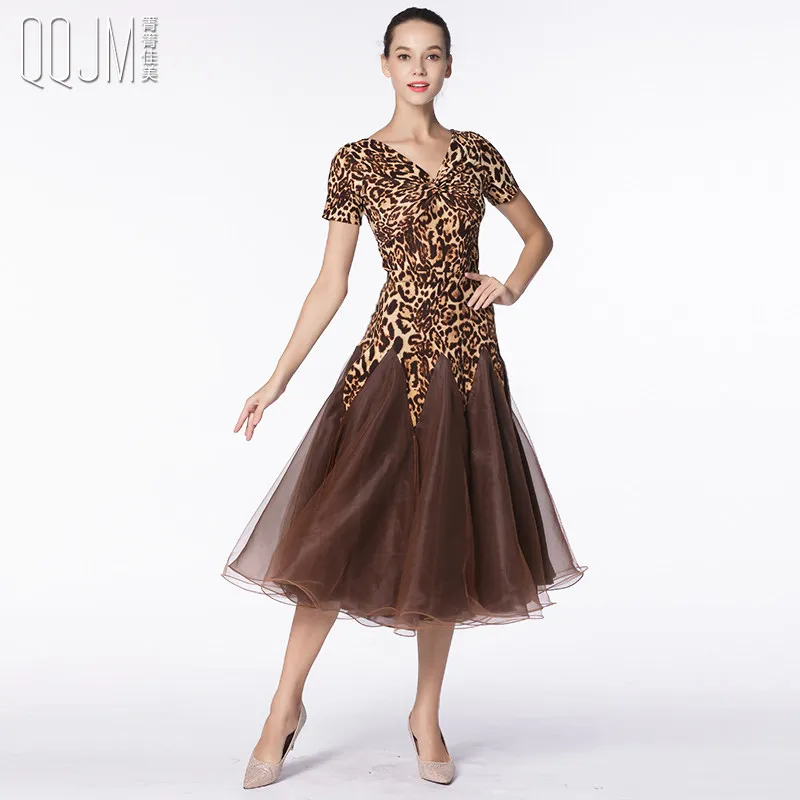 2026 New Style Mesh Dancing Skirt Waltz Dance Ballroom Dance Skirt Ballroom Dance Latin Dance Skirt B-07