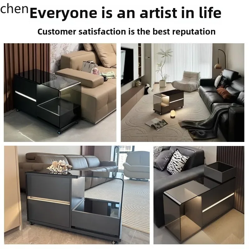 XL canapé côté armoire lumière luxe haut de gamme sens côté créatif quelques salon coin mobile quelques