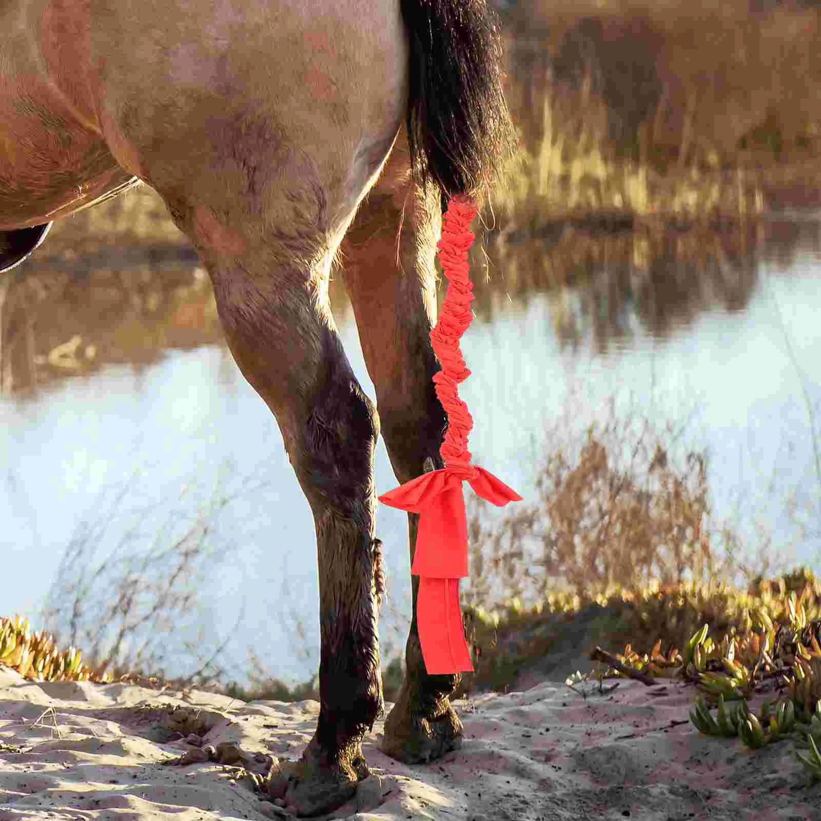 Rabo de cavalo acessórios capa sacos não-protetor acessório protetor náilon