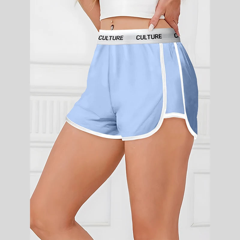 Women's Shorts Summer Fashionable Stretchy Comfortable Fitness Pants Skin-friendly Casual Home Ladies Shorts