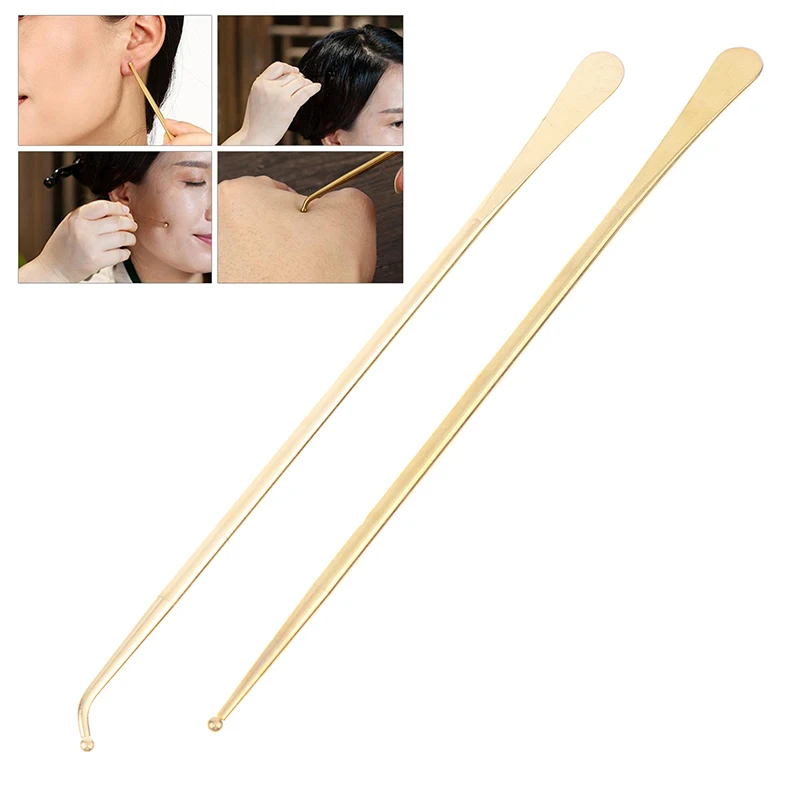 1Pcs Acupuncture Point Probe Stainless Steel Auricular Point Pen Beauty Ear Reflex Zone Massage Needle Detection Health Care